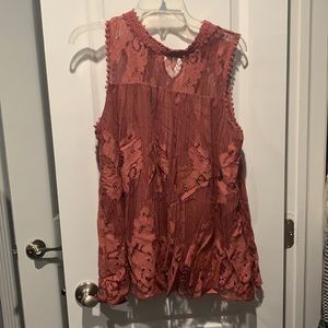 Dressy Tuttle neck tank top